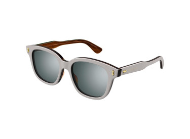 Gucci GG1264S 004 Silver Pearl/Pearled Havana/Brown Flash Silver