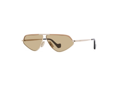 Loewe LW40039U 32E Light Gold & Capuccino Leather Sheath/Light Brown