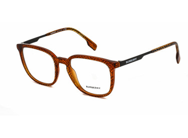 Burberry BE2307 3823 Top Black on Light Havana 52mm