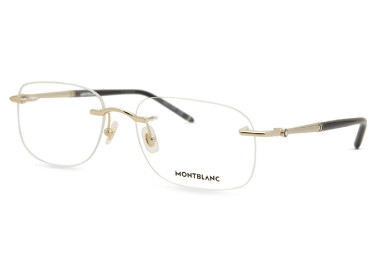 Montblanc MB0071O 003 Light Gold 58mm